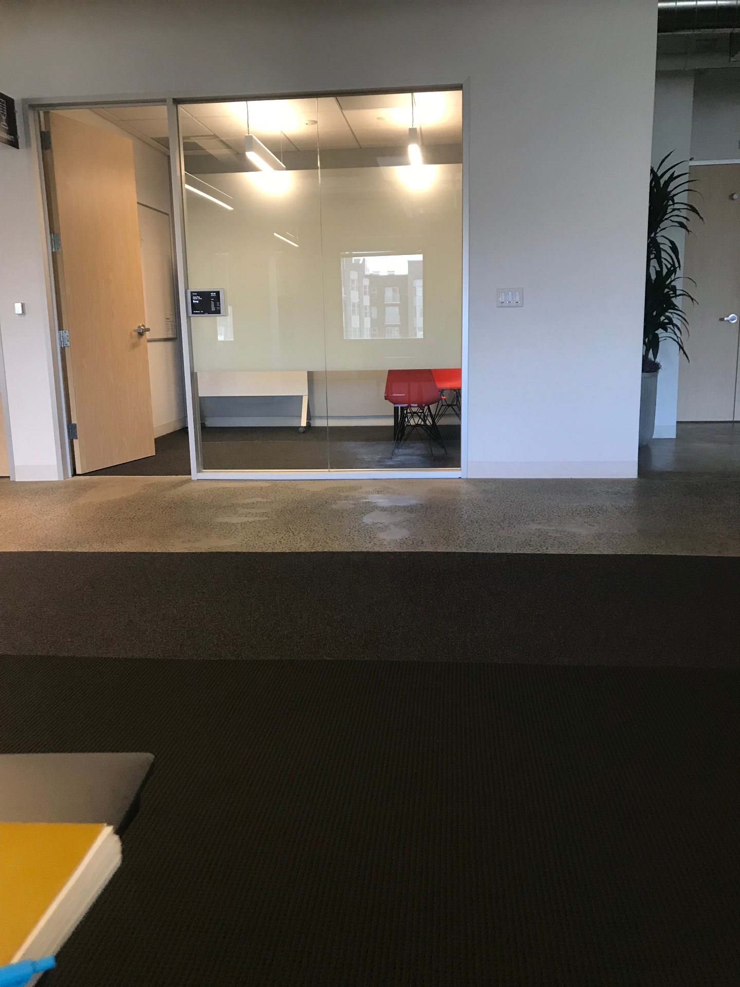 Usability testing watch room at Quantcast